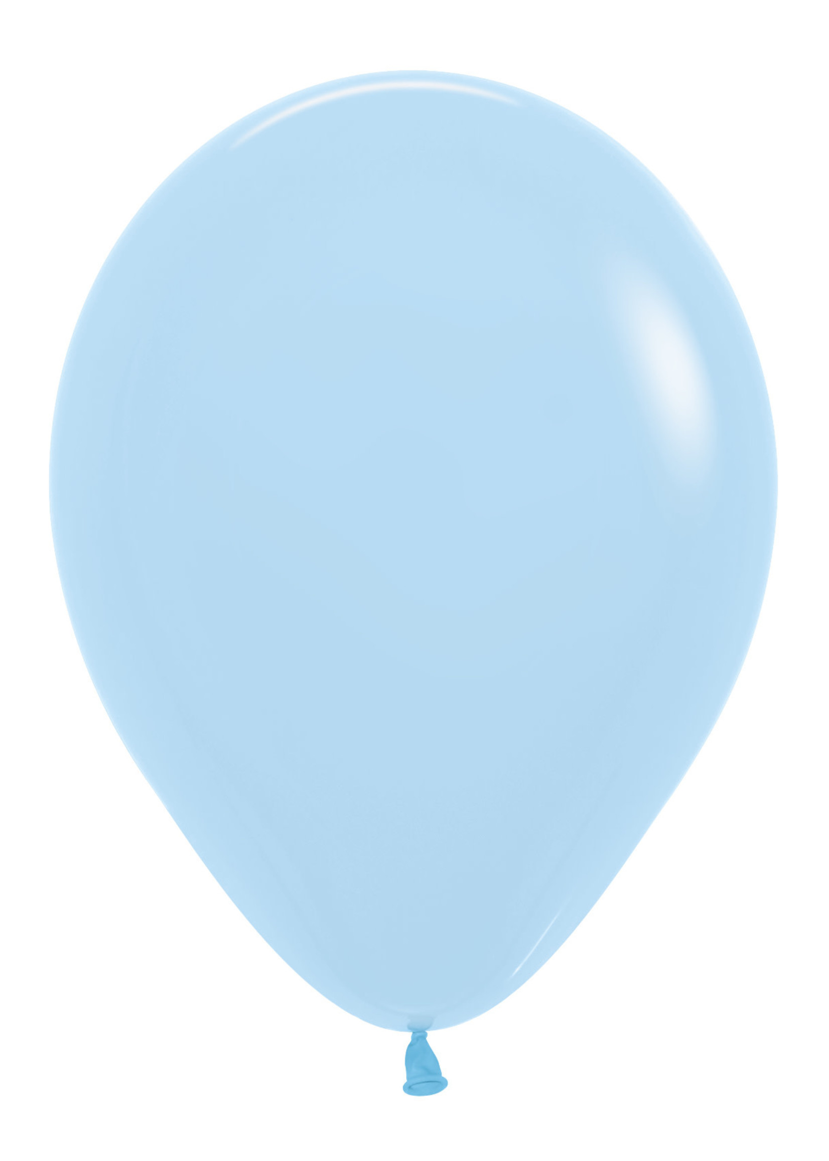 Feestkleding Breda Ballonnen Pastel Mat Blauw 640