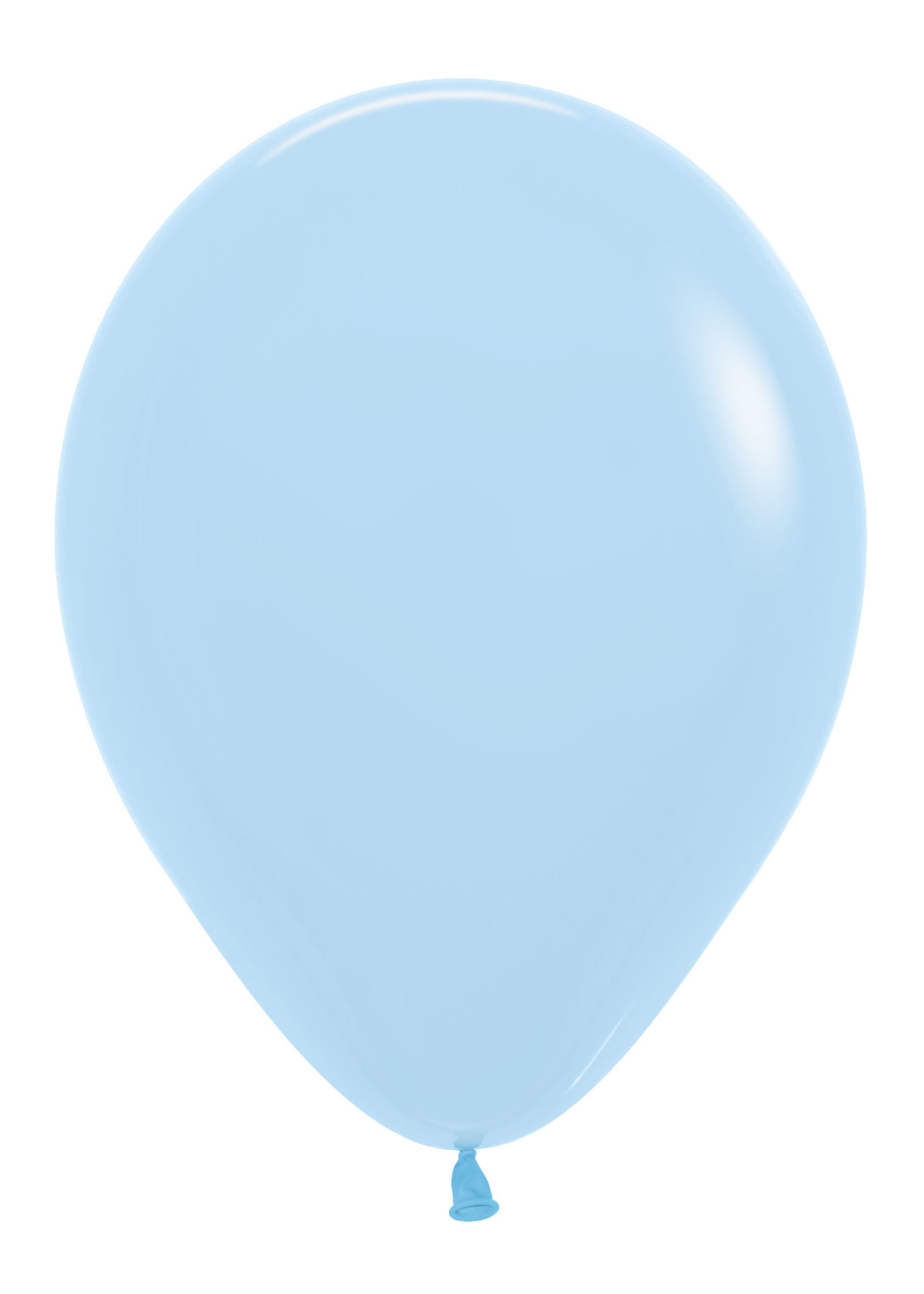 Sempertex Ballonnen Pastel Matte Blue 640 - 12 stuks