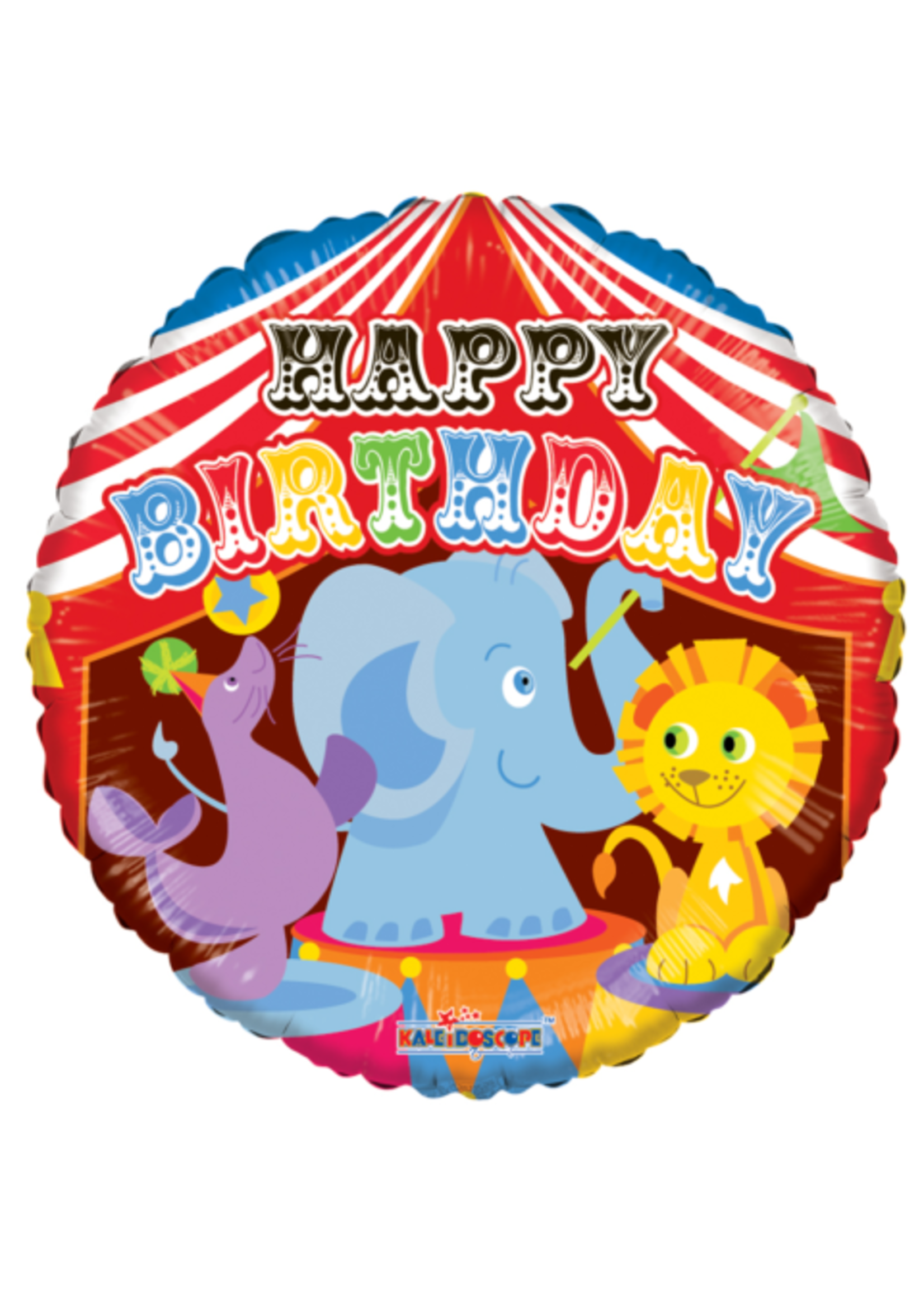 We Fiesta Party Folie ballon Happy Birthday circus 18 inch / 46cm