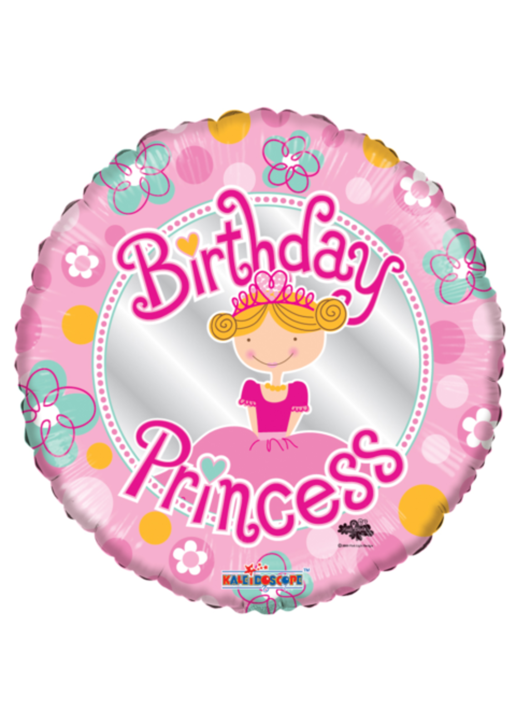 Folie ballon Birthday Princess