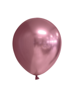 We fiesta party Ballonnen chrome Pink 12inch / 30cm