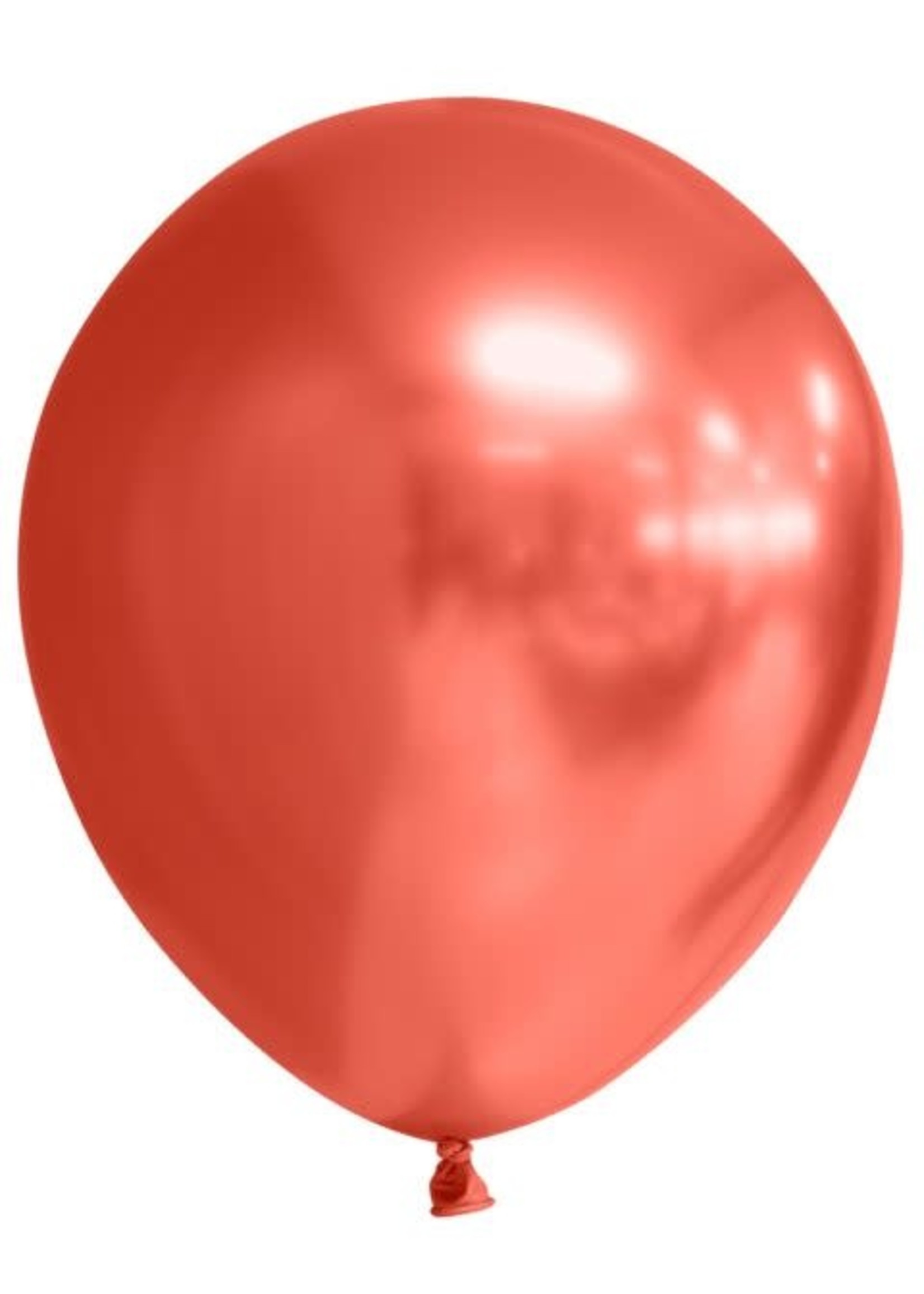 We Fiesta Party Ballonnen chrome rood