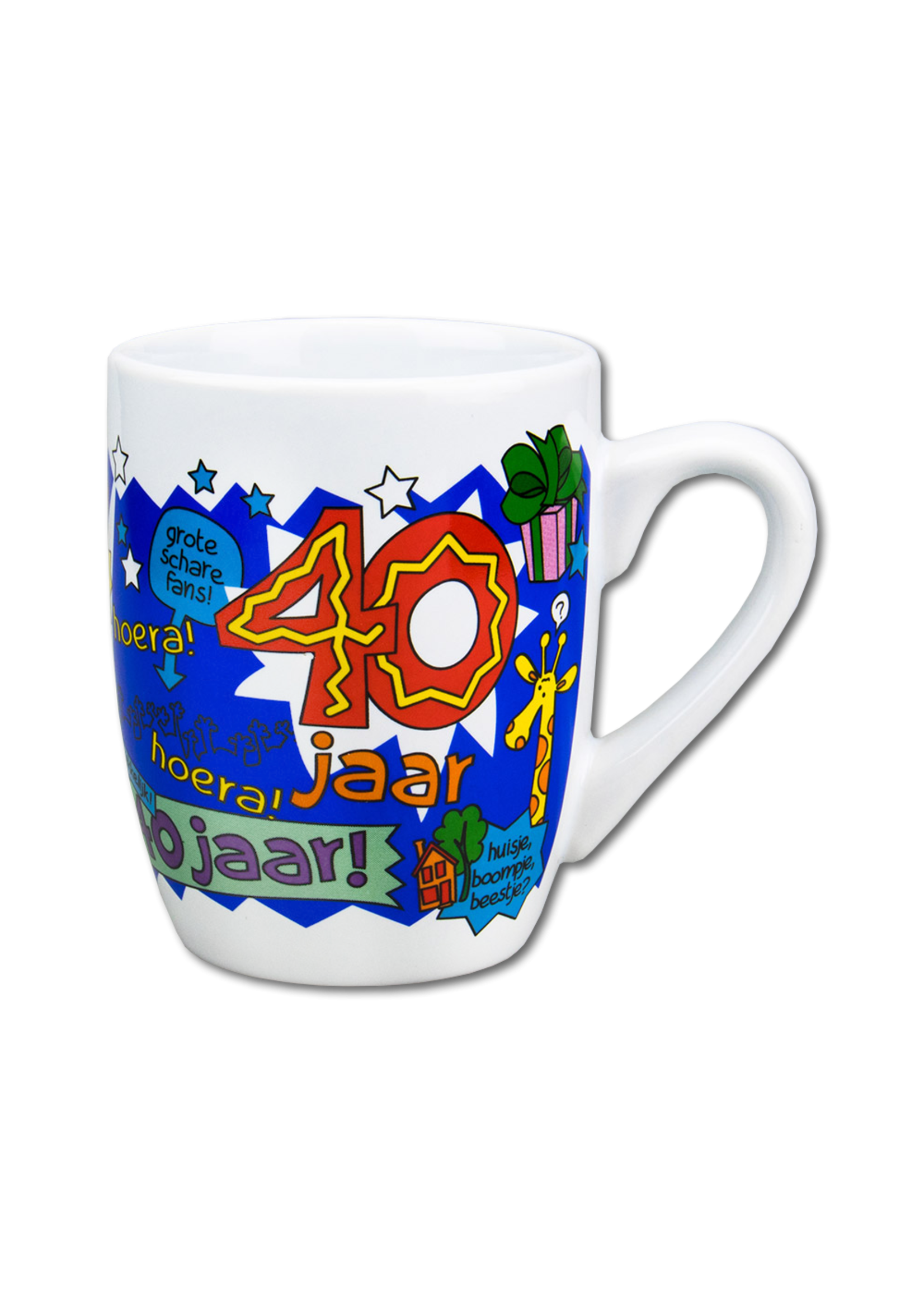 Feestkleding Breda Mok cartoon 40 jaar man