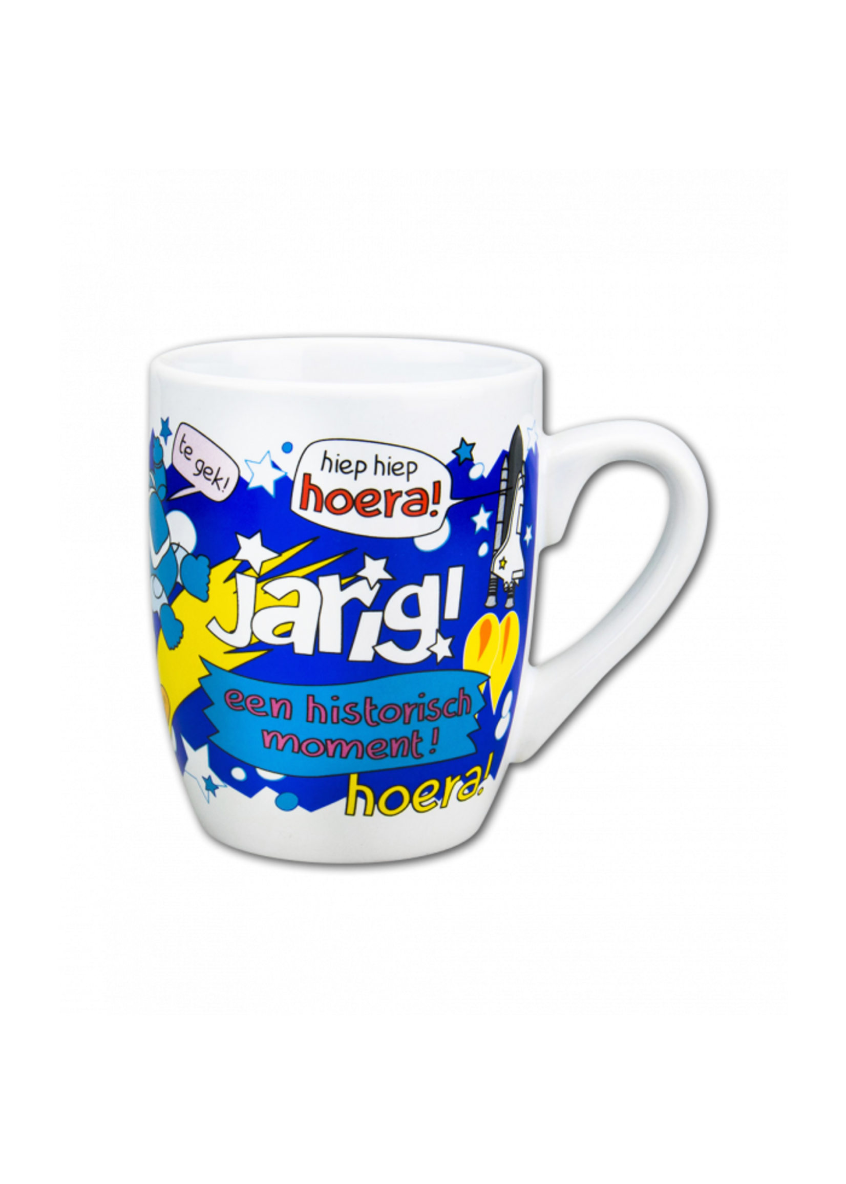 Feestkleding Breda Mok cartoon voor de jarige