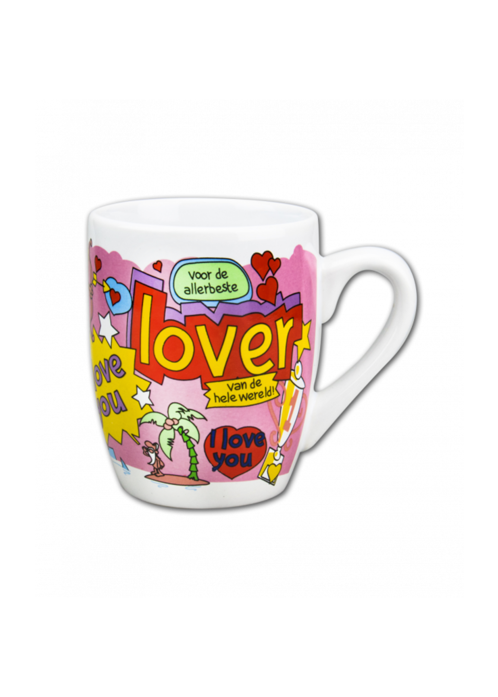 Feestkleding Breda Mok Cartoon Lover