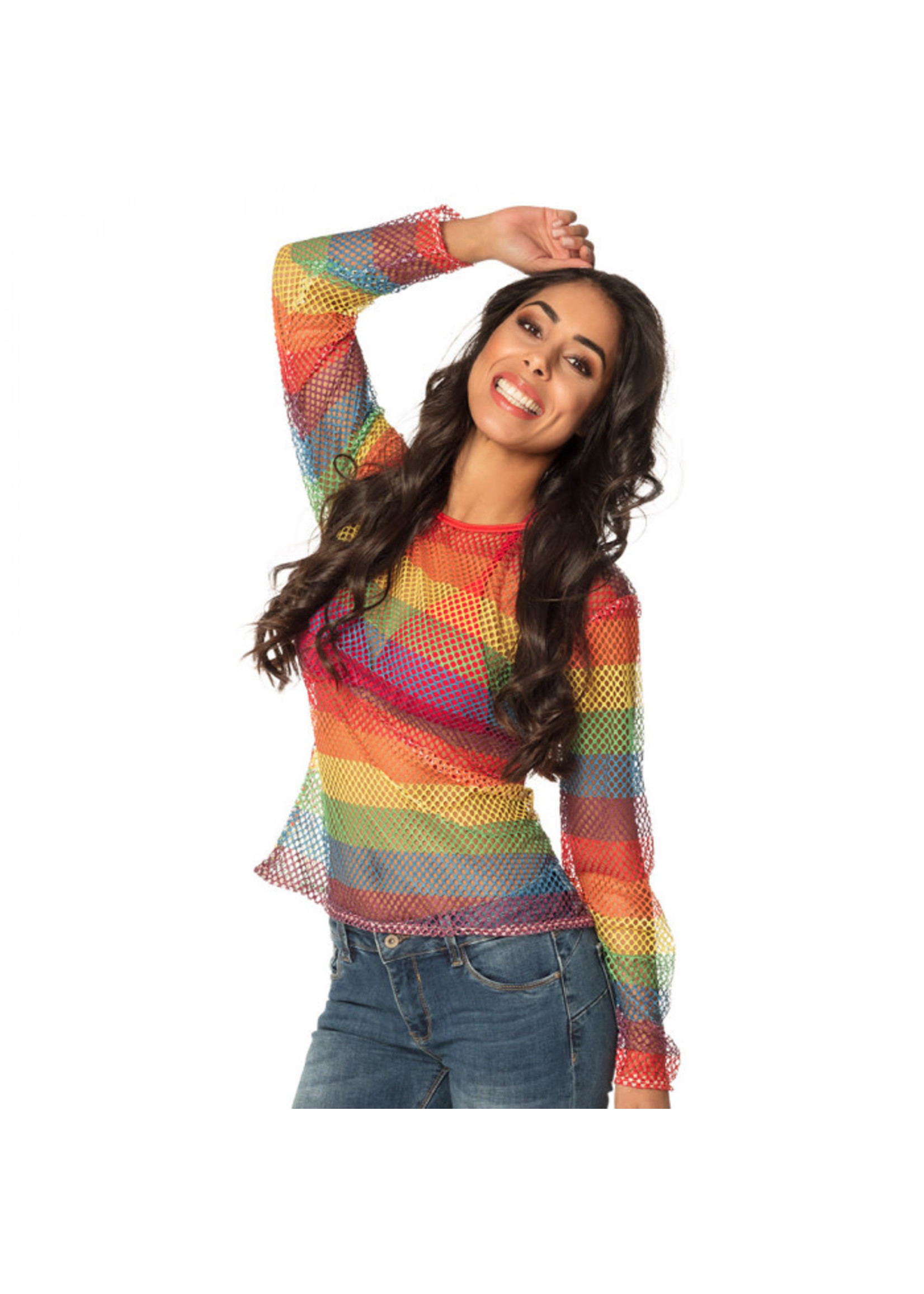 Netshirt Regenboog