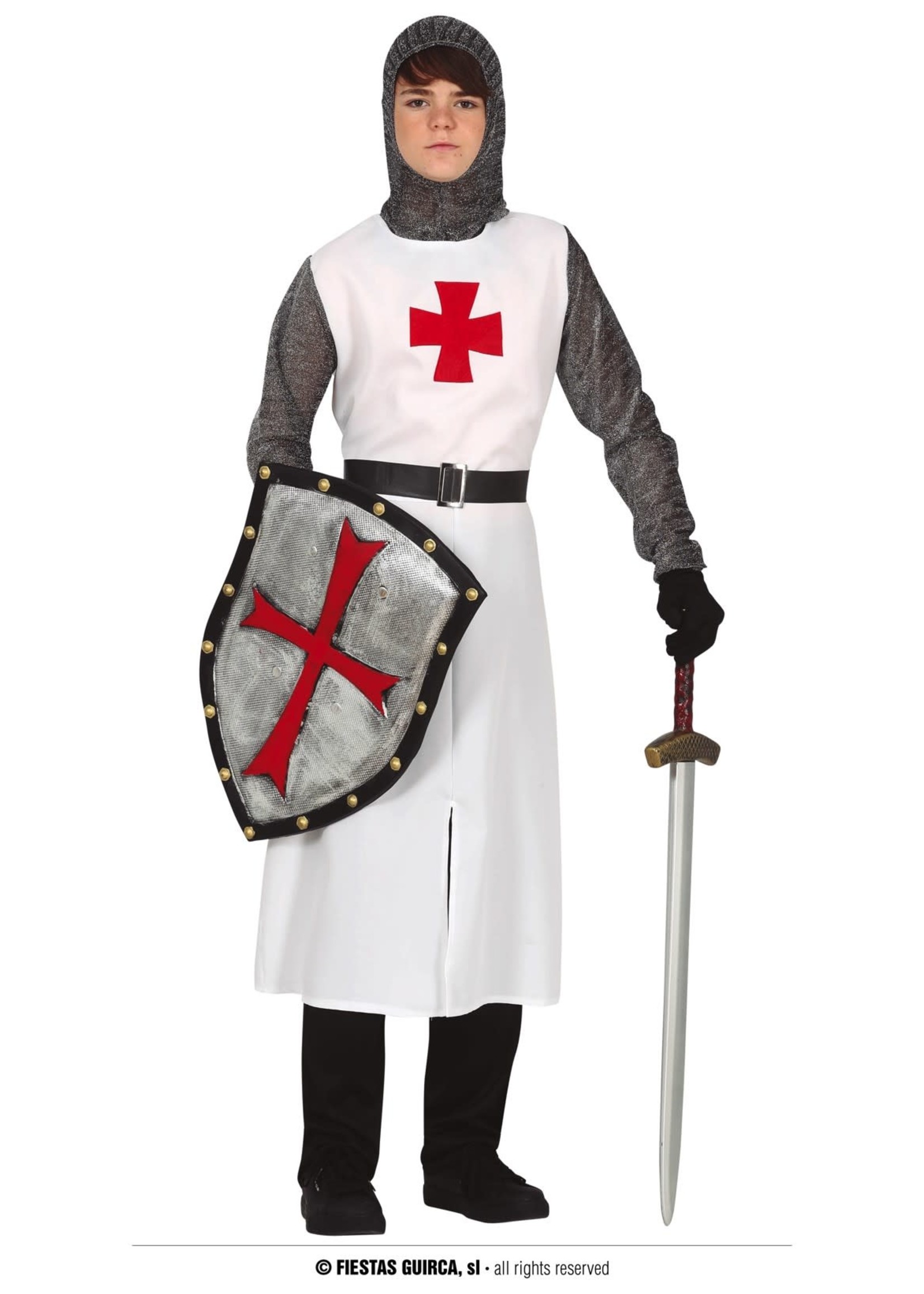 Kostuum Ridder Middeleeuwen 14-16 jaar