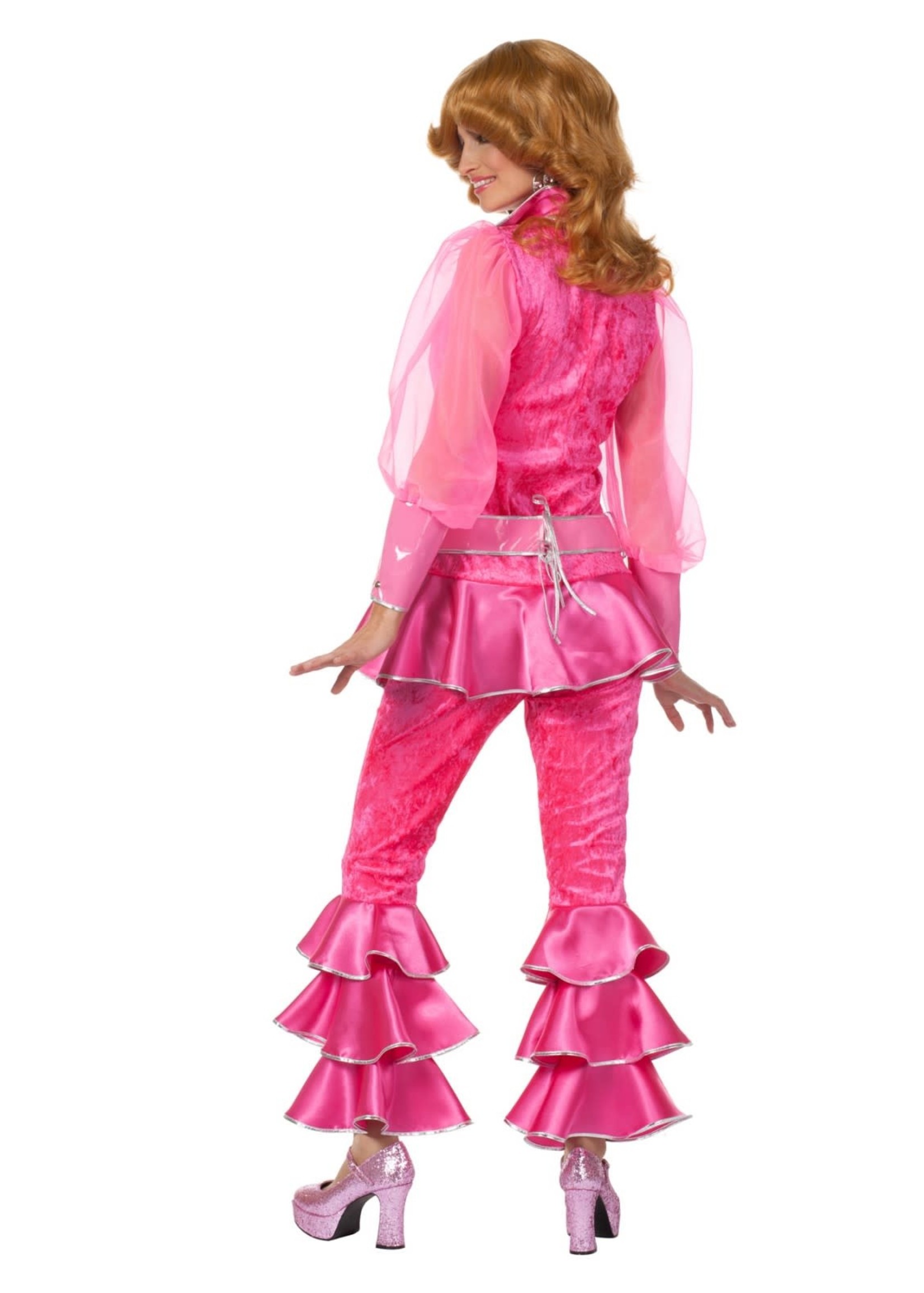 Feestkleding Breda Kostuum Mamma Mia luxe roze