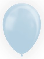 Ballonnen Pearl licht blauw 10 stuks