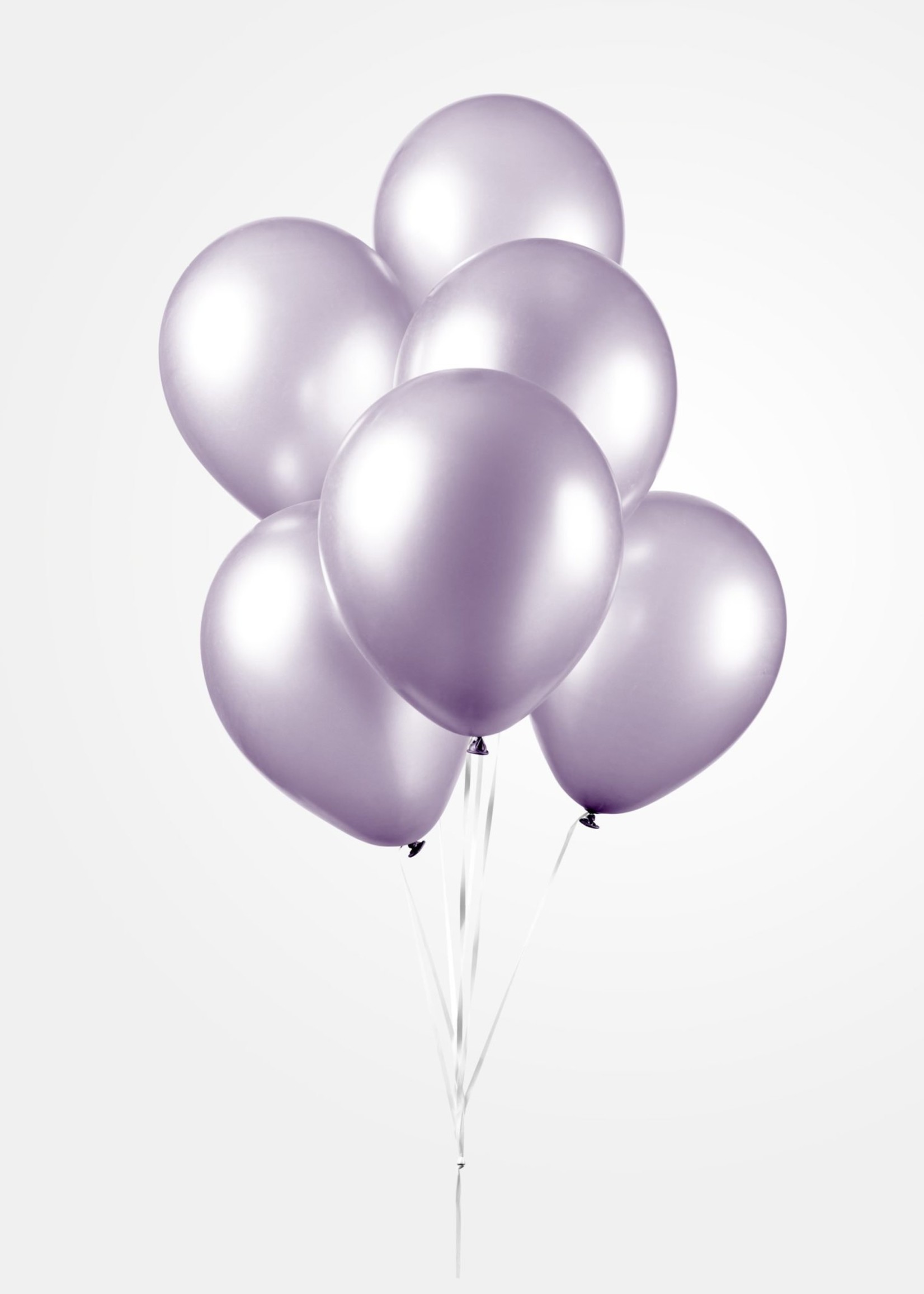 Ballonnen Pearl lavendel 10 stuks