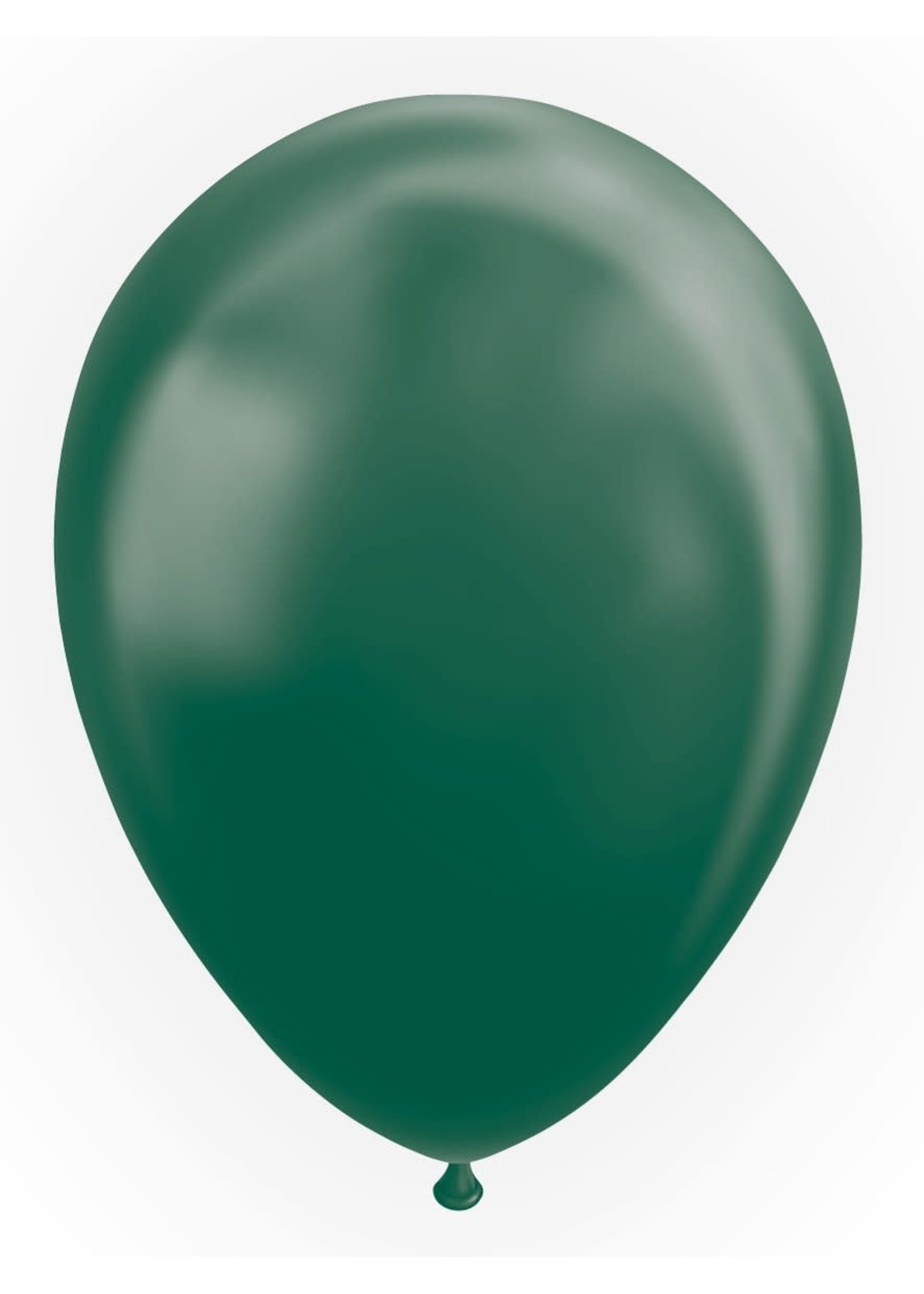 Feestkleding Breda Ballonnen Metallic groen 50 stuks