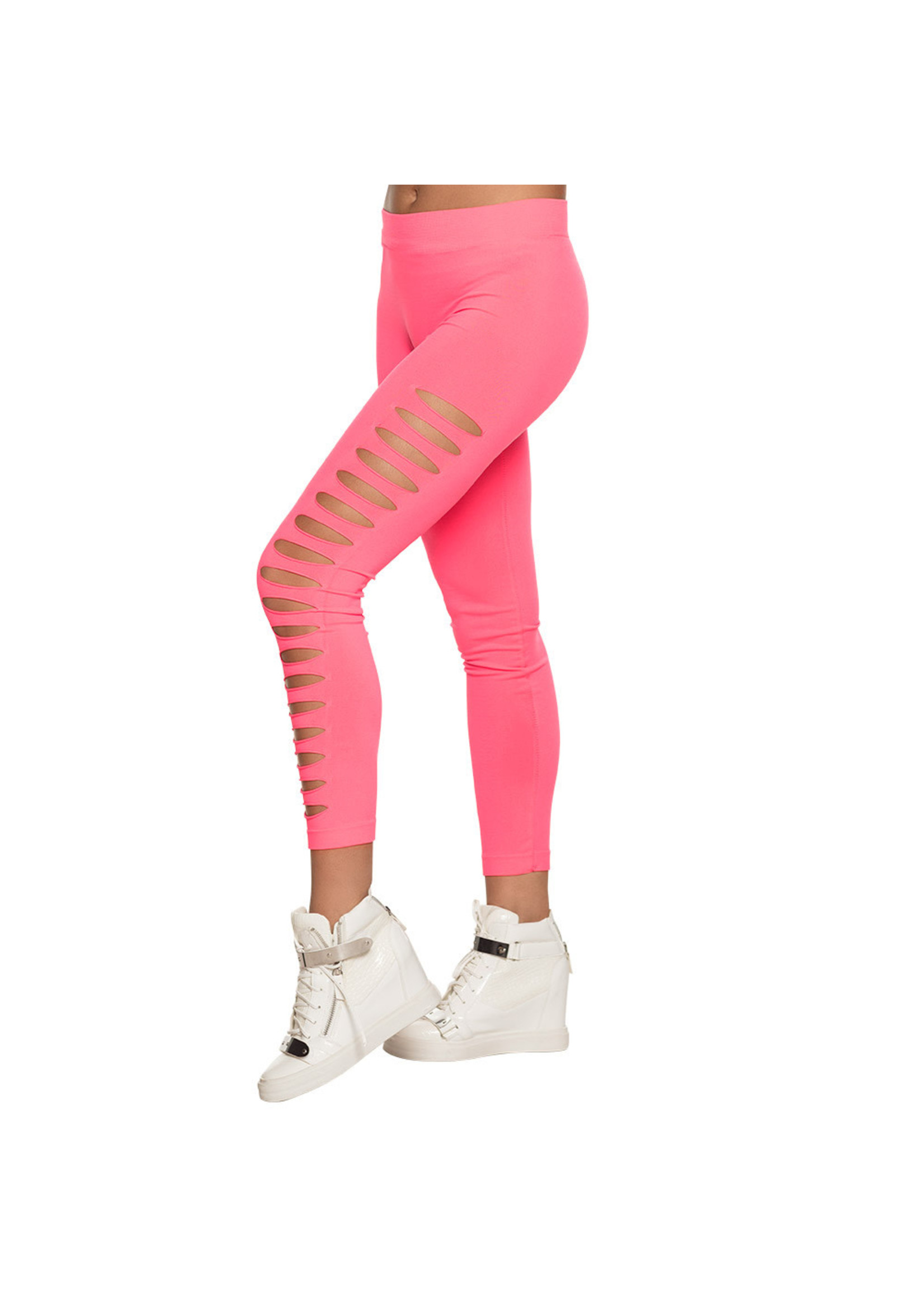 Neon roze legging