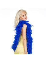 Feestkleding Breda Boa blauw 50 g  (180 cm)