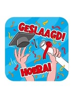 Feestkleding Breda Huldeschild cartoon geslaagd