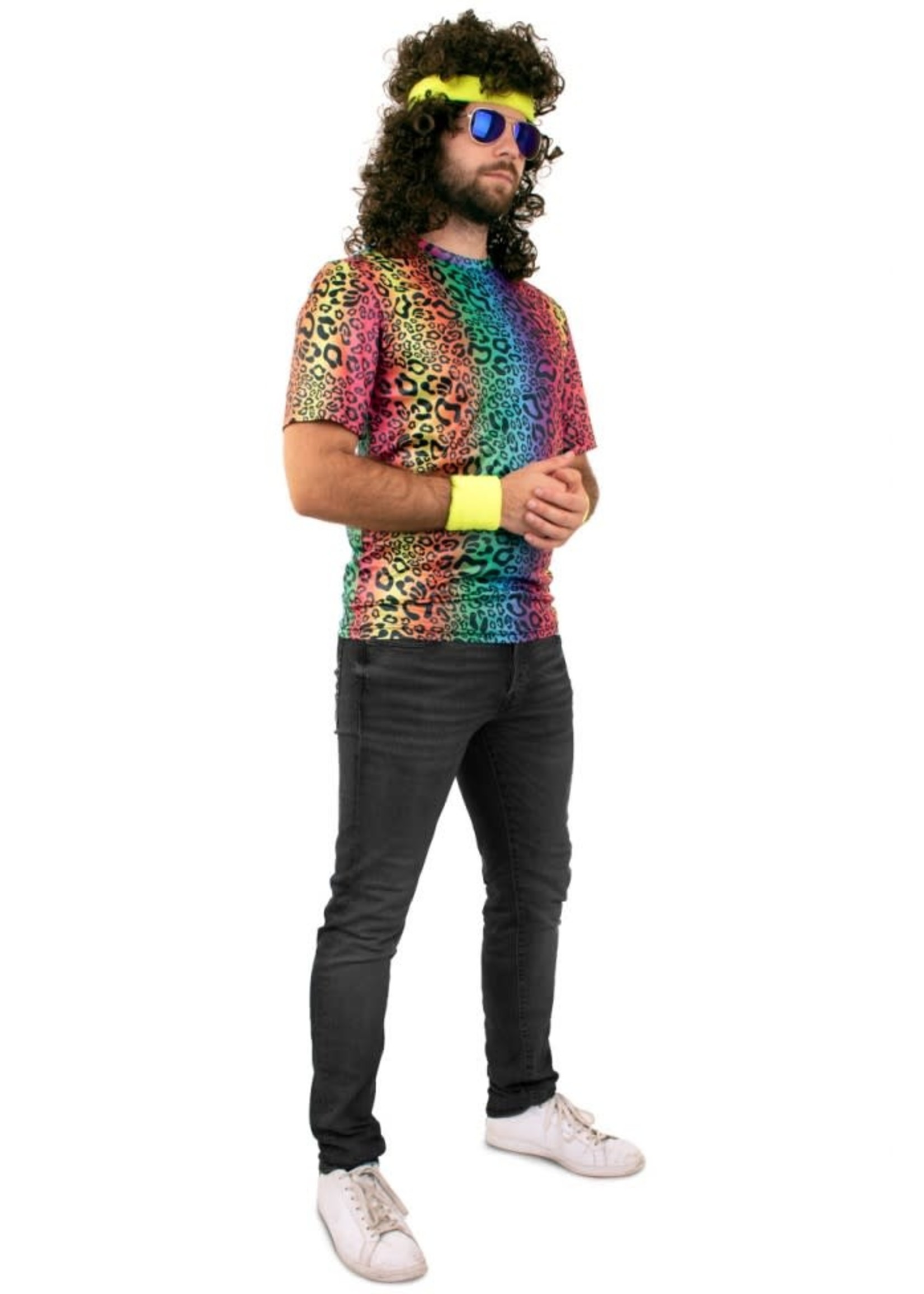 PartyXplosion T-shirt neon panter unisex