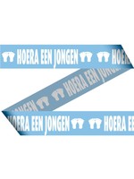 Feestkleding Breda Markingtape Hoera een jongen