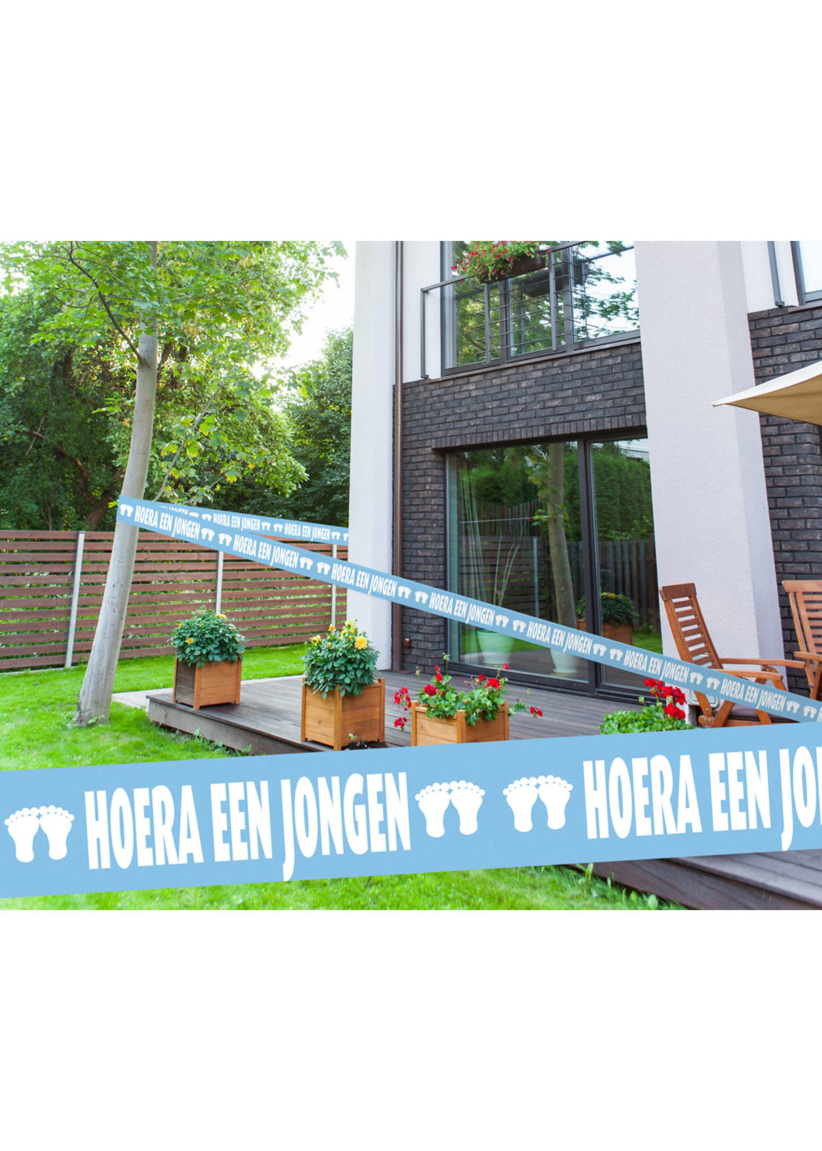 Feestkleding Breda Afzetlint Hoera een jongen