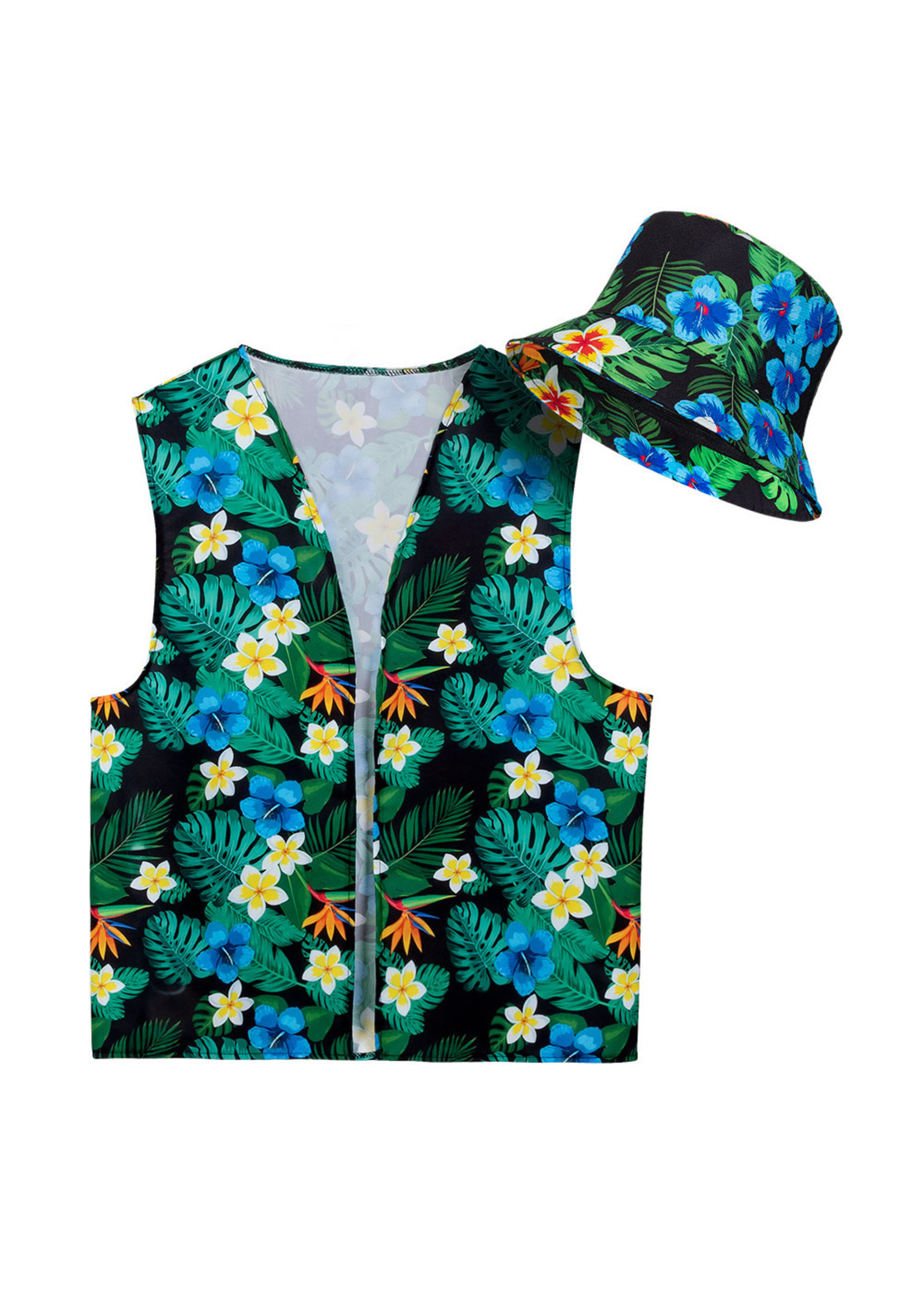 Feestkleding Breda Hawaii set heer