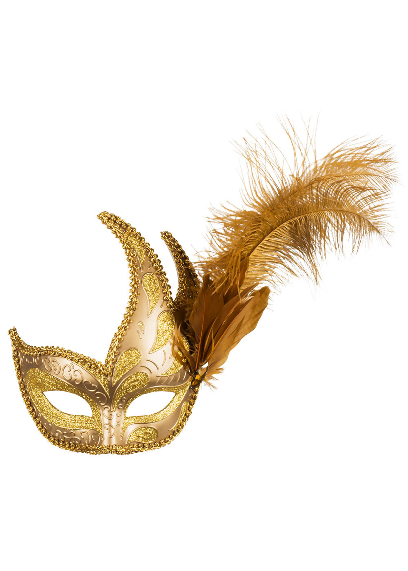 Masker Venice goud |Feestkleding Breda
