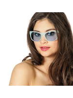 Wilbers & Wilbers Bril Glow in the Dark blauw