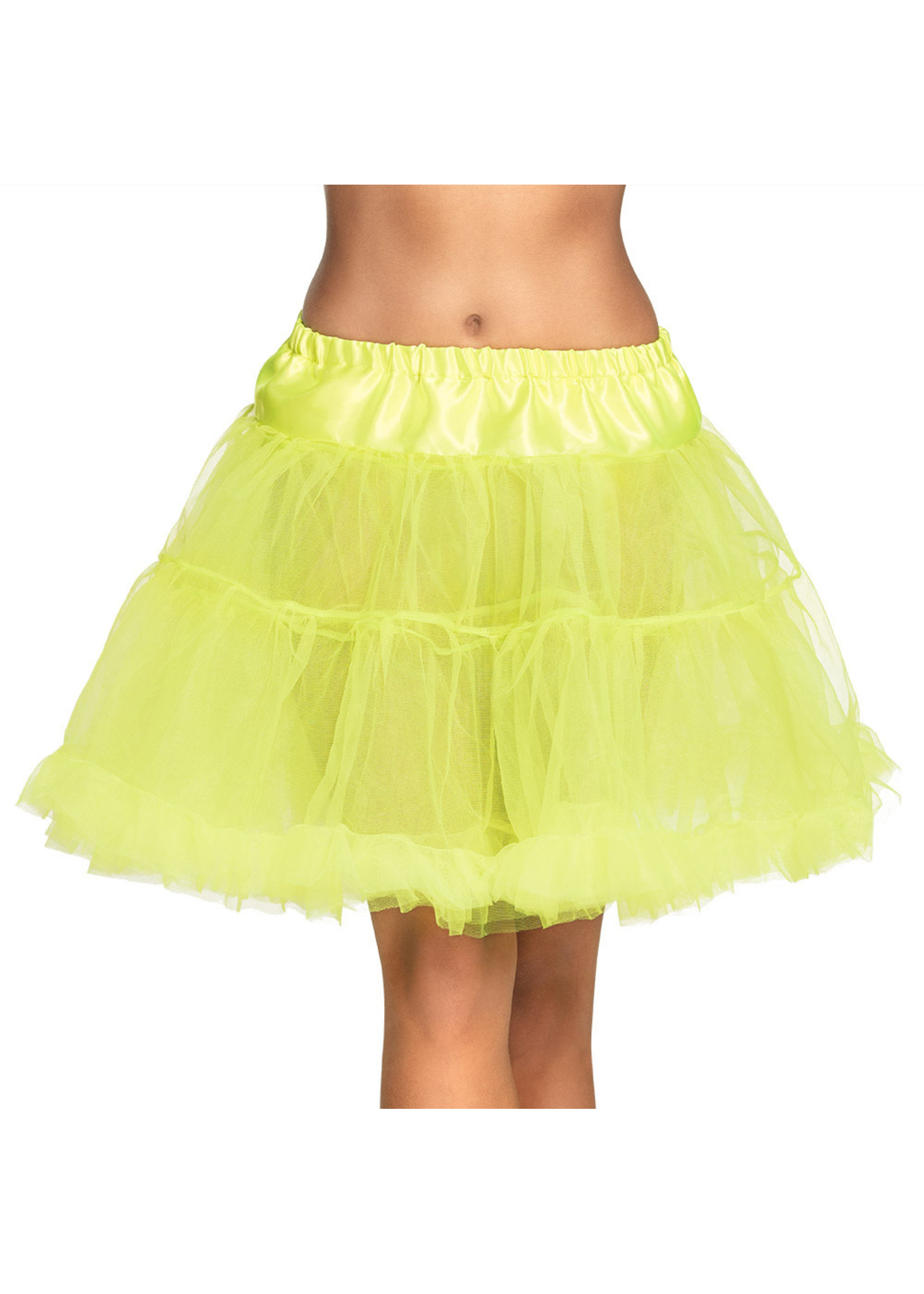 Petticoat de luxe neon geel