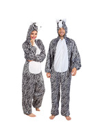 Feestkleding Breda Dierenkostuum Zebra volwassenen