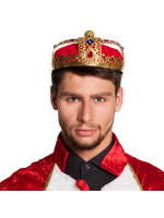 Feestkleding Breda Metalen kroon Royal king de luxe