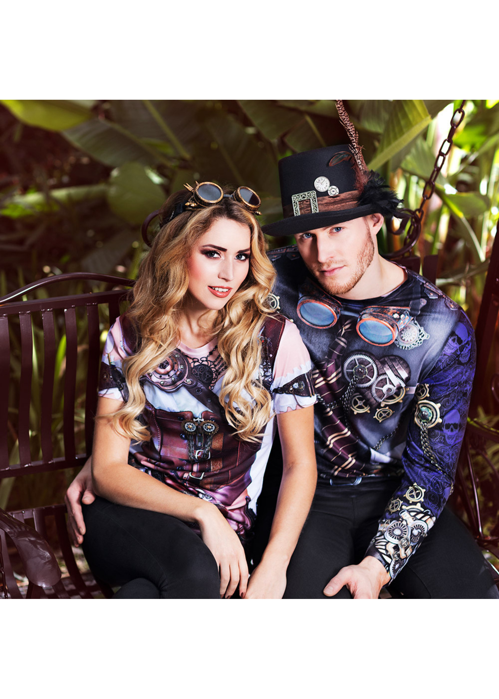 Feestkleding Breda T-shirt Steampunk