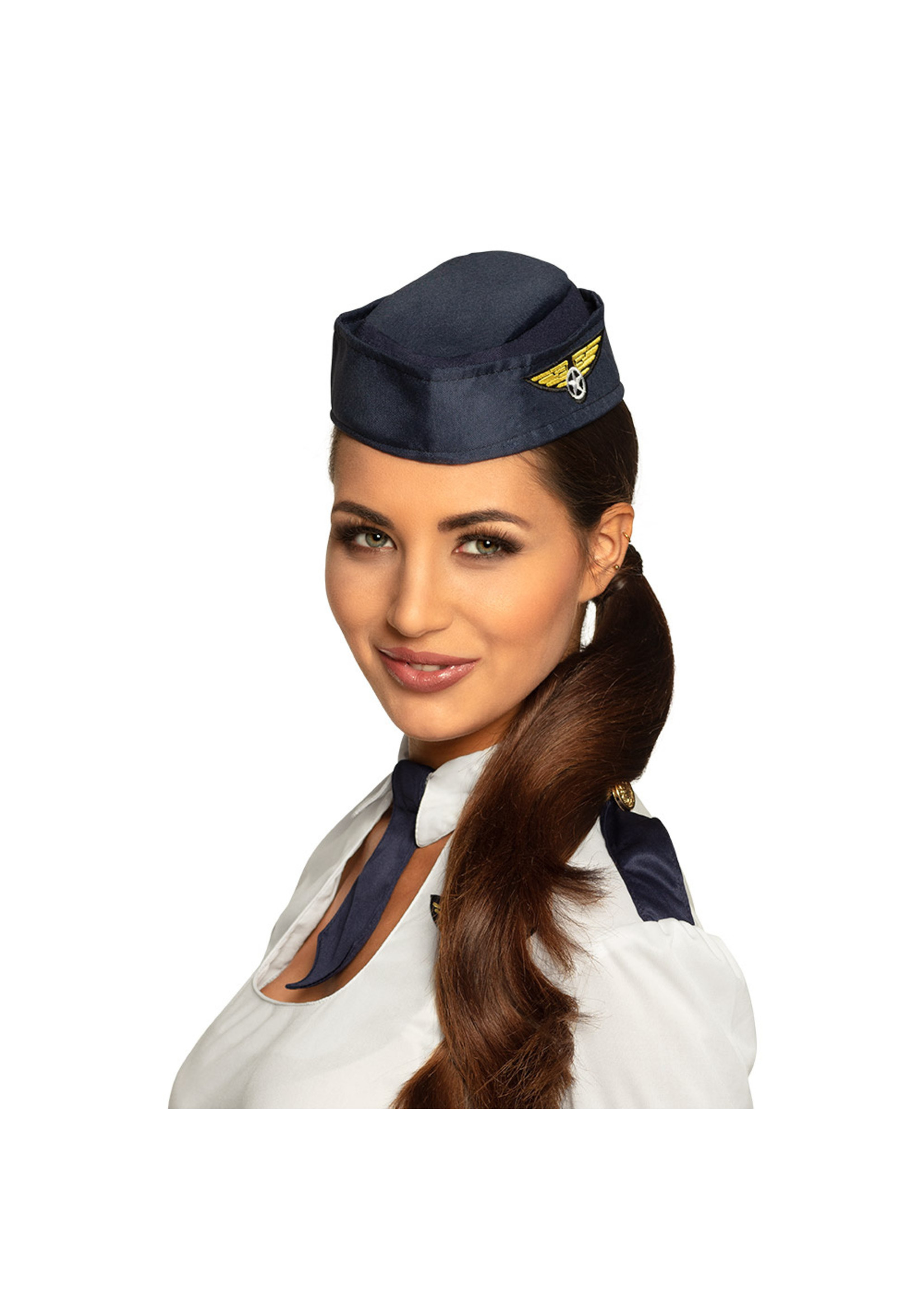 Feestkleding Breda Hoedje stewardess