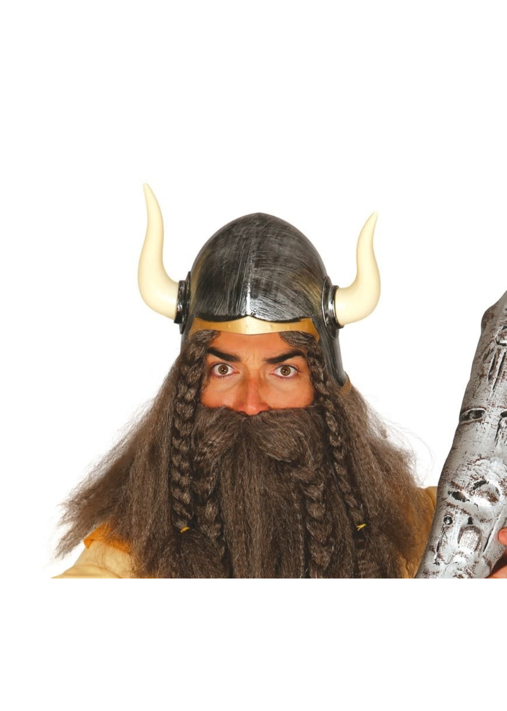 Fiestas Guirca Vikinghelm met hoorns