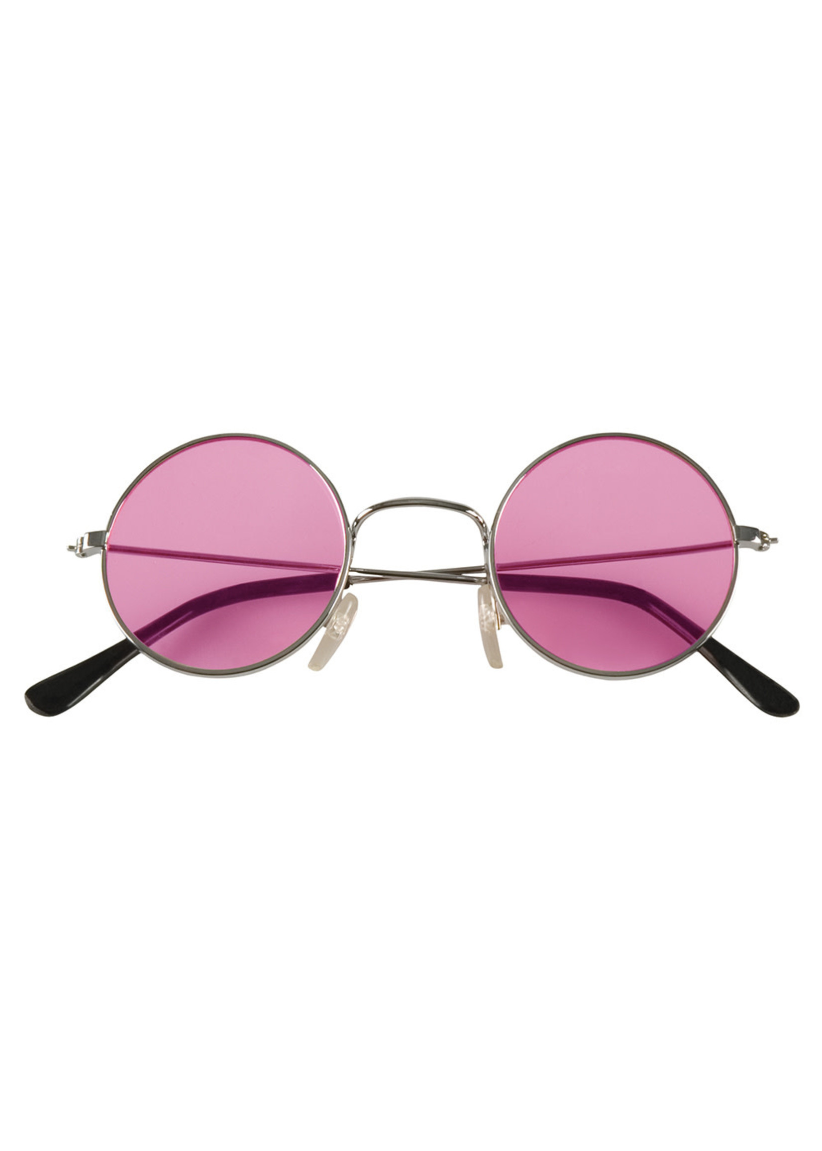 Feestkleding Breda Hippie bril roze