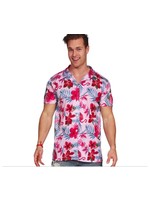 Feestkleding Breda Hawaii blouse Flamingo