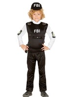 Feestkleding Breda Kostuum FBI kind Unisex