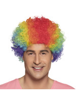 Boland Pruik afro regenboog