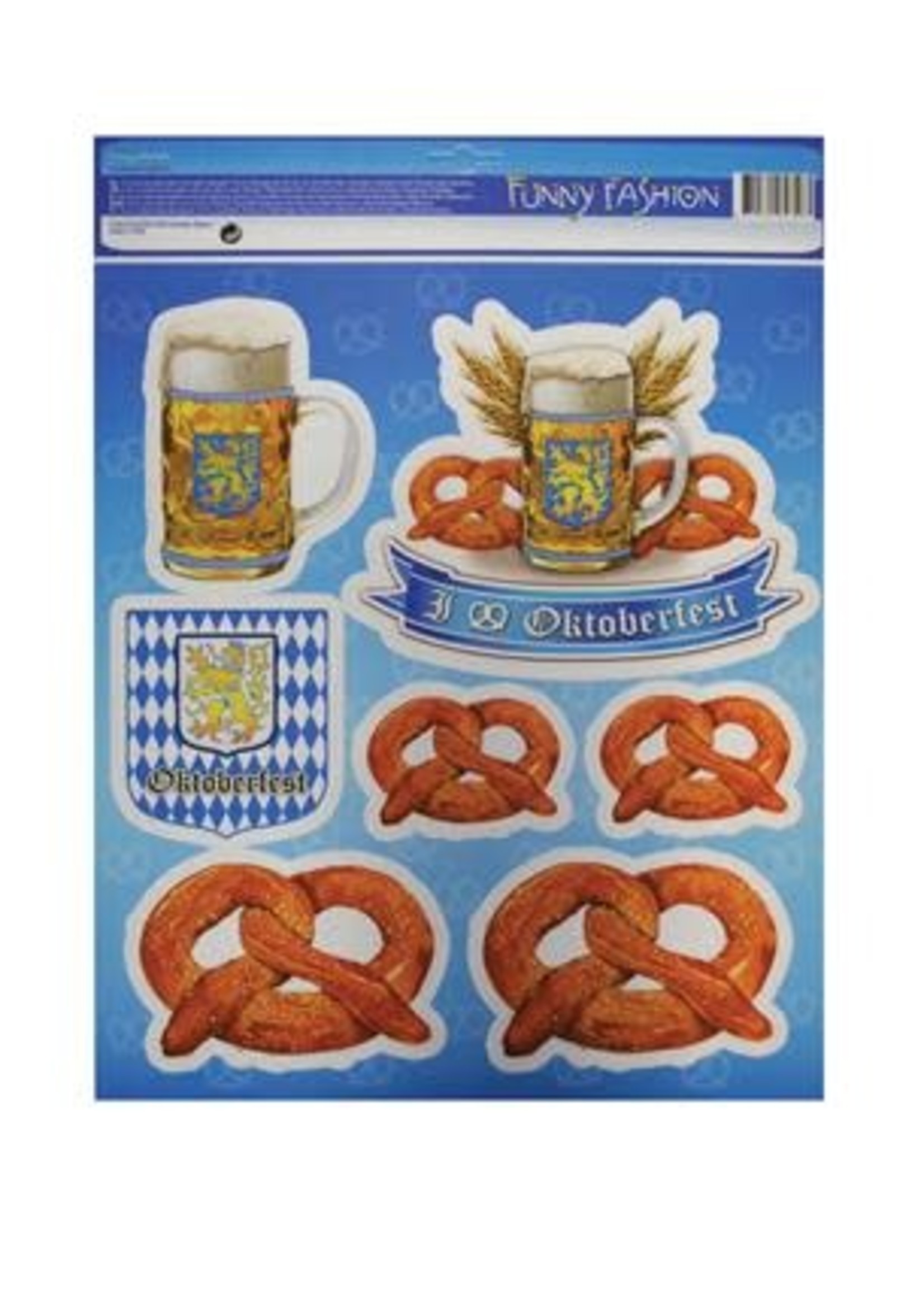 Feestkleding Breda Raamsticker Oktoberfest