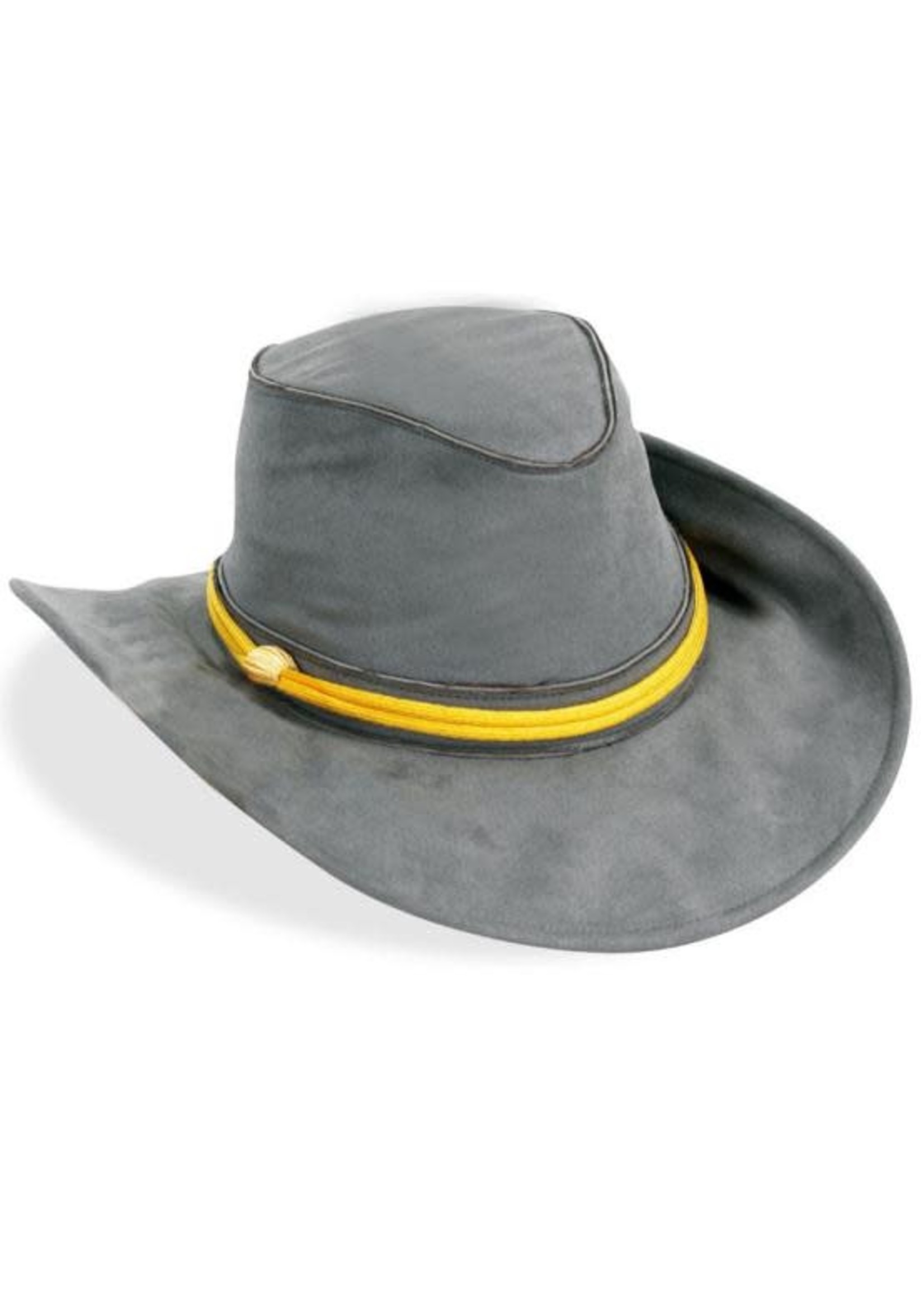 Feestkleding Breda Grijze rebel cowboyhoed