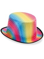 Feestkleding Breda Hoed regenboog