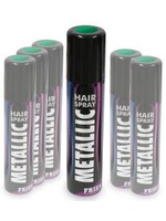 Feestkleding Breda Haarspray Metallic groen