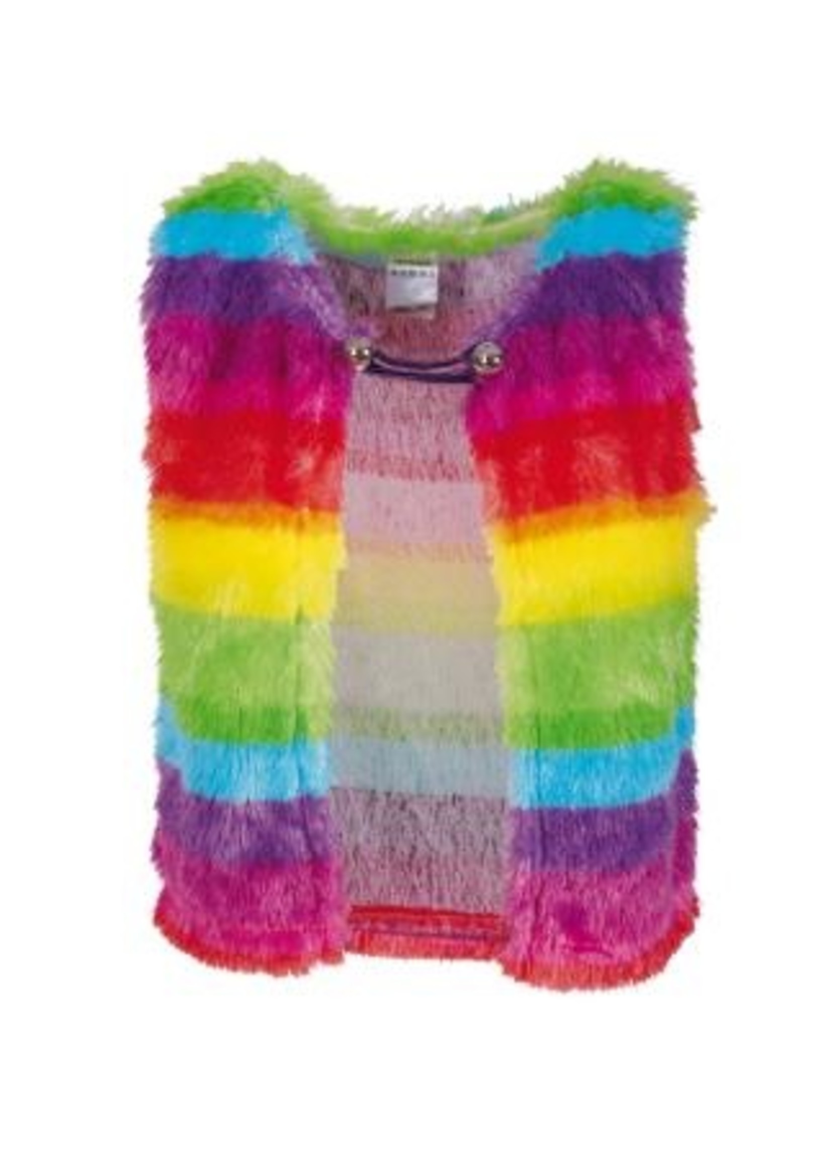 Feestkleding Breda Vest Regenboog