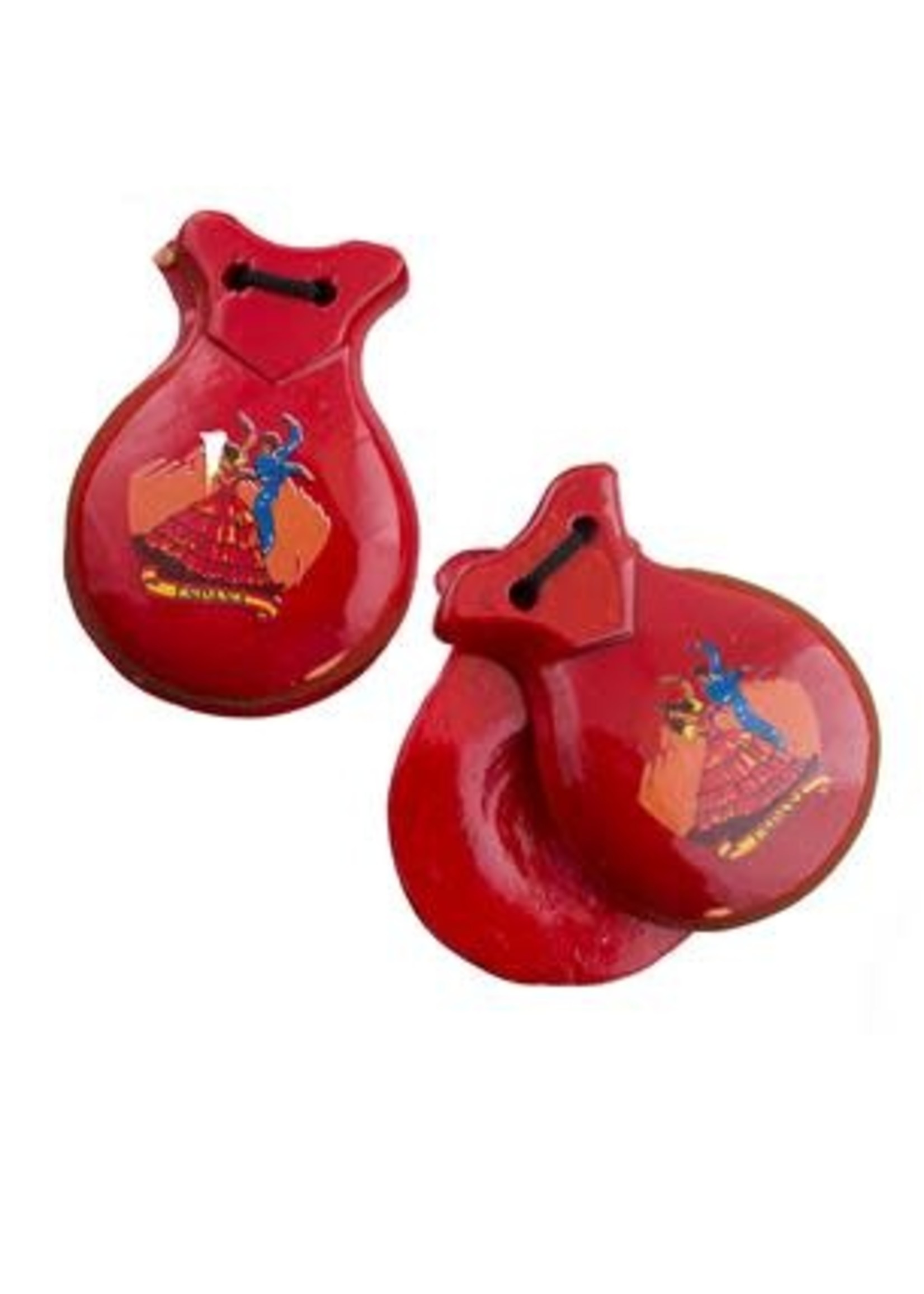 Feestkleding Breda Castagnettes rood