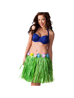 Feestkleding Breda Hawaii korte rok groen