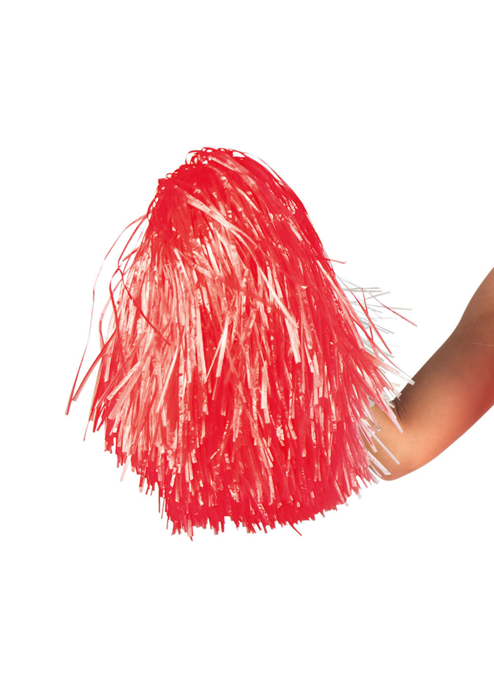 Feestkleding Breda Pompom rood