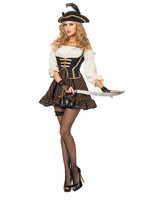 Wilbers & Wilbers Jurk Pirate bruin