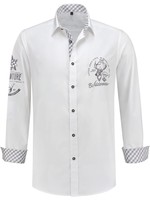 Haus Huberts Tirolerblouse wit luxe