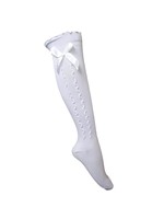Feestkleding Breda Tirolerkousen  wit