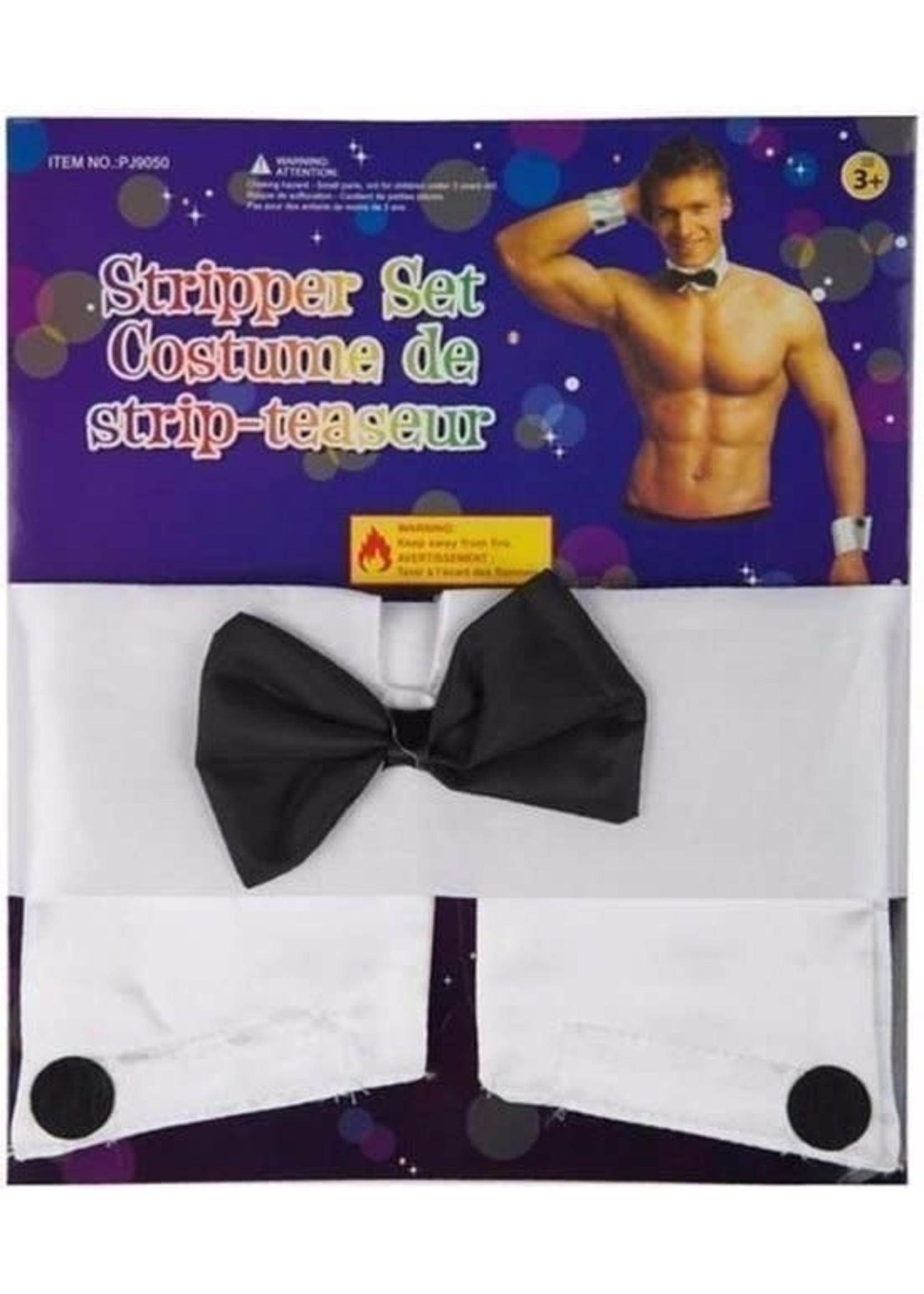 Feestkleding Breda Stripper set Toy boy