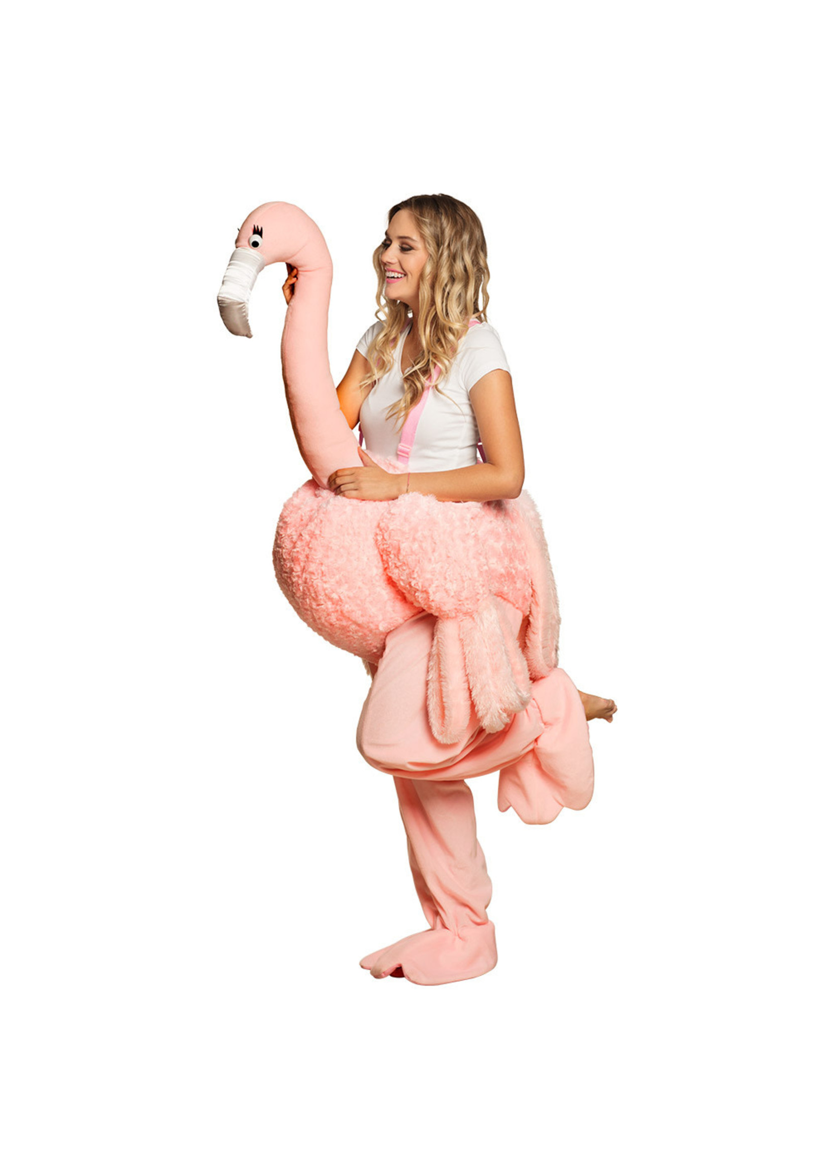 Feestkleding Breda Kostuum flamingo