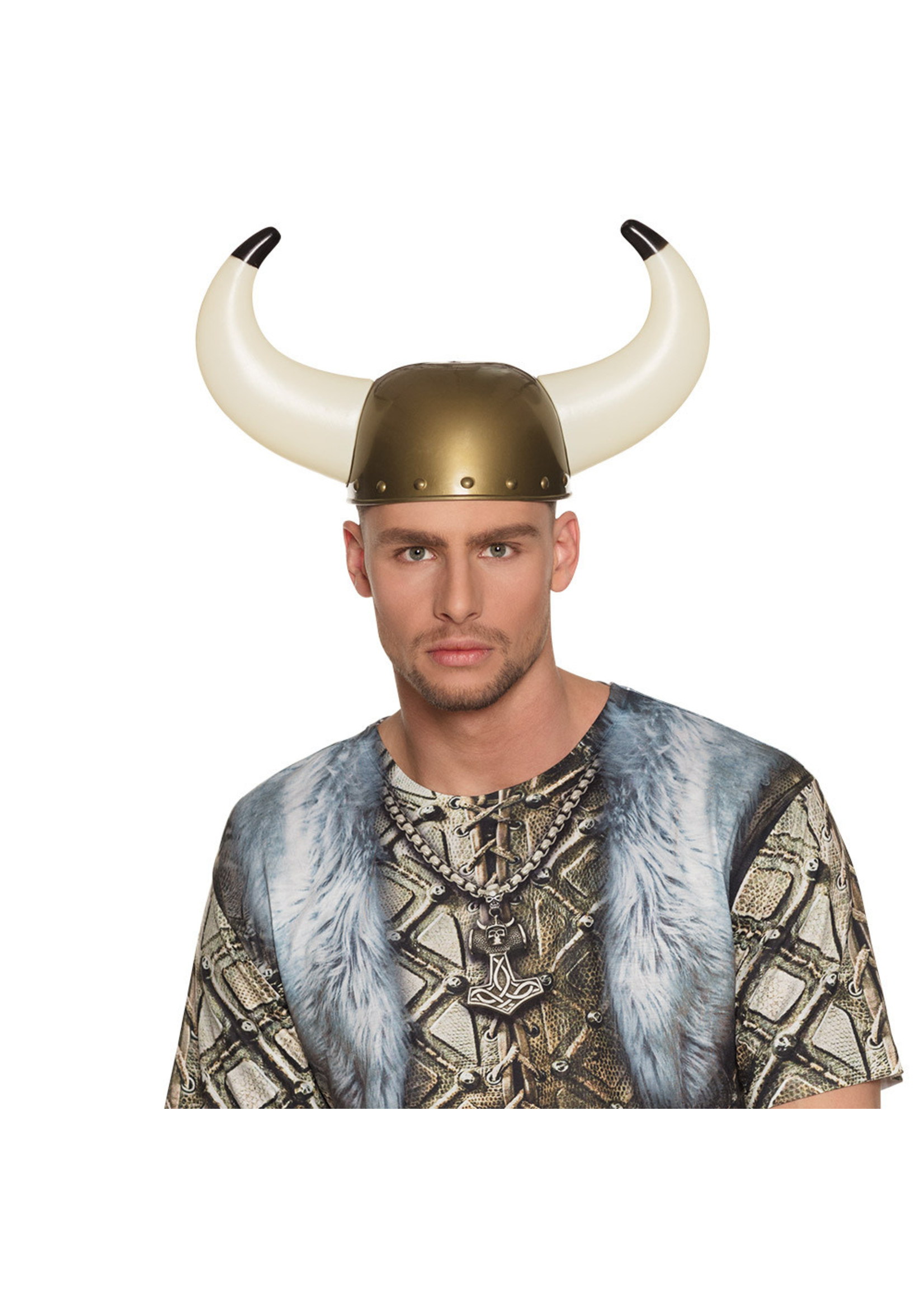 Feestkleding Breda Helm Viking