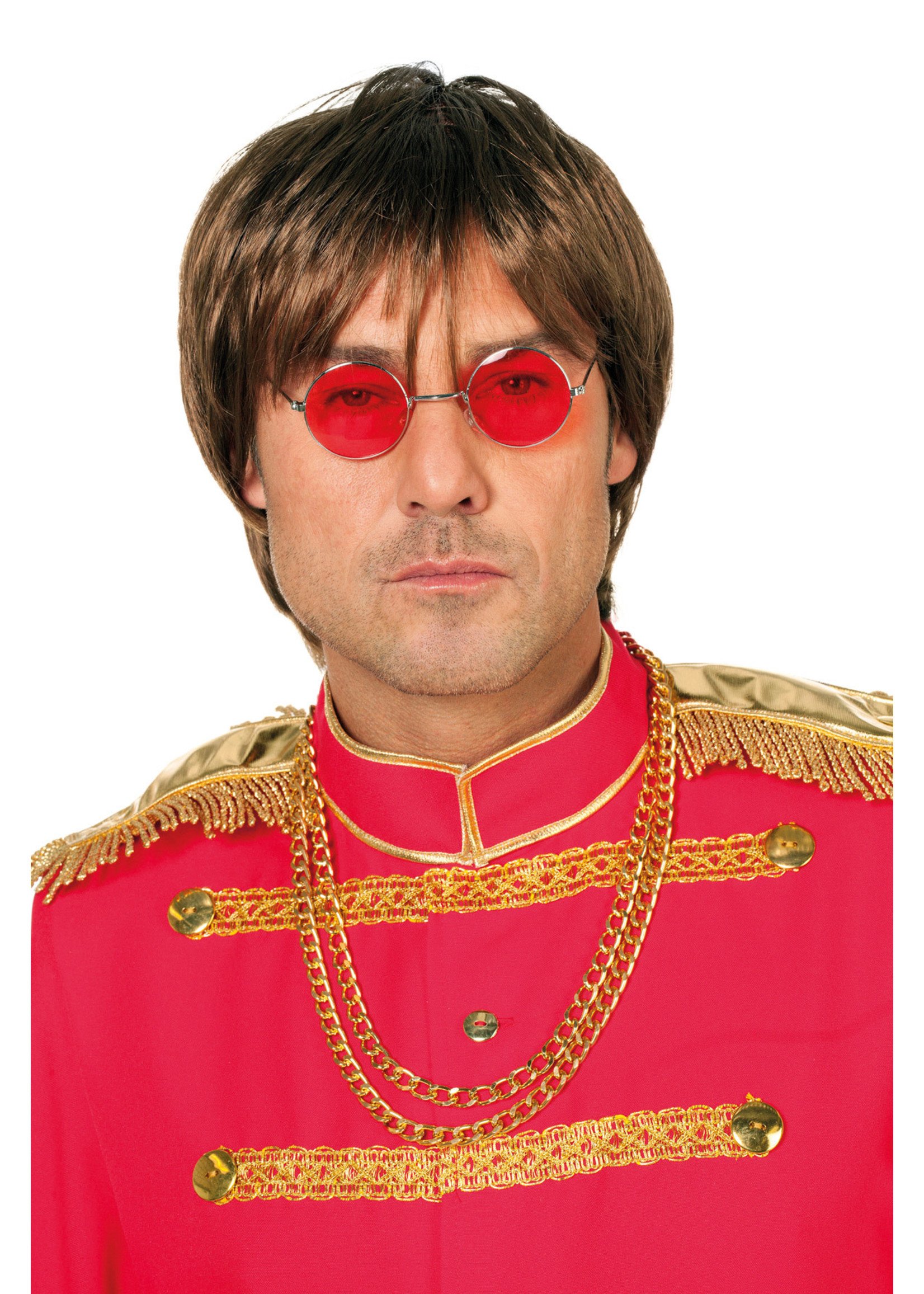 Wilbers & Wilbers Hippie bril rood