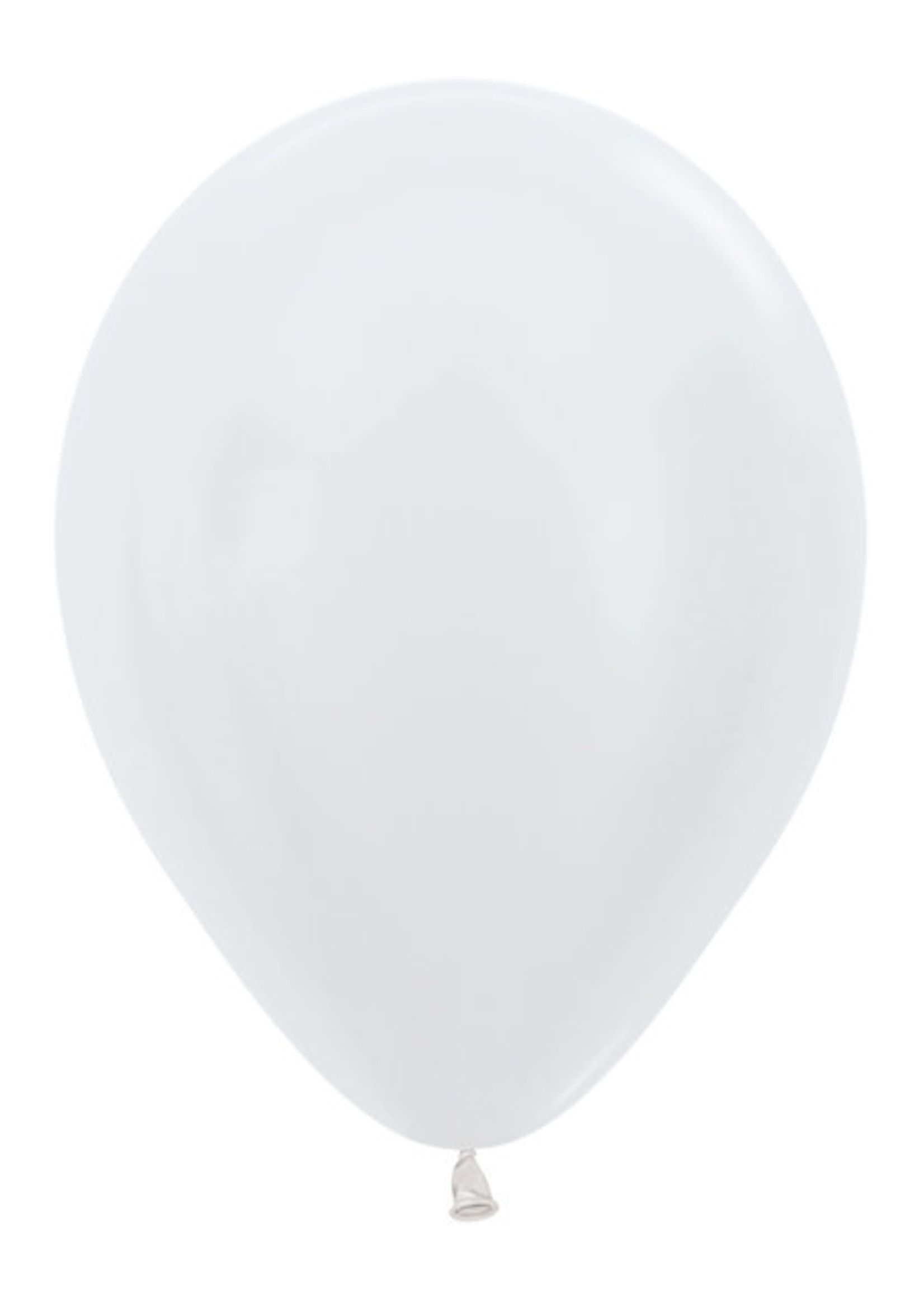Feestkleding Breda Ballonnen Satin Pearl White 405